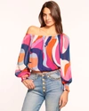 RAMY BROOK RICO OFF-THE-SHOULDER TOP