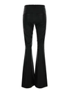 ARMA BLACK FLARED TROUSERS IN LEATHER WOMAN
