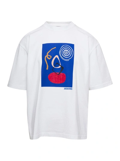 Jacquemus The Cuadro T-shirt In White