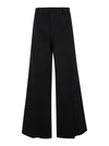 DOLCE & GABBANA BLACKTAILORED TROUSERS IN COTTON STRETCH MAN