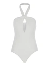 FEDERICA TOSI WHITE ONE-PIECE SWIMSUIT IN POLYAMIDE WOMAN