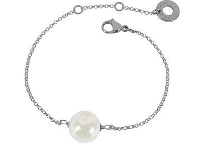 Gucci Bracelets Perleadi White Murano Glass Bead Chain Bracelet In Blanc