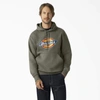 DICKIES WATER REPELLENT TRI-COLOR LOGO HOODIE