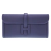 HERMES JIGE LEATHER CLUTCH BAG (PRE-OWNED)