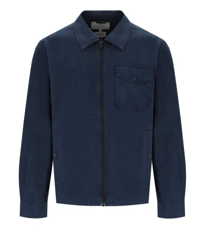 Woolrich Blue Shirt-style Jacket
