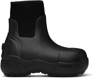 Ambush Black Rubber Boots