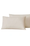Eucalypso Tencel® Lyocell Pillowcases In Beige