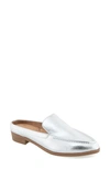 Aerosoles Enright Moc Toe Mule In Silver Pu