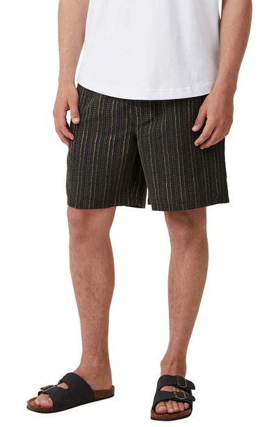Cotton On Men's Kahuna Relaxed Fit Shorts In Black Vertical