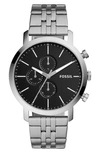 FOSSIL LUTHER CHRONOGRAPH WATCH, 44MM