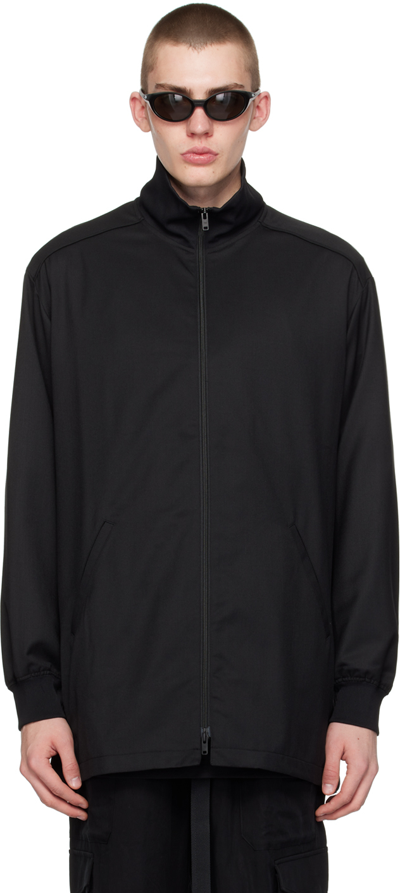 Y-3 Refined Woven Track Jacket In Black