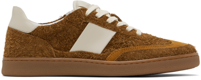 Collegium Brown Pillar Court Ii Trainers In Brown / Brown