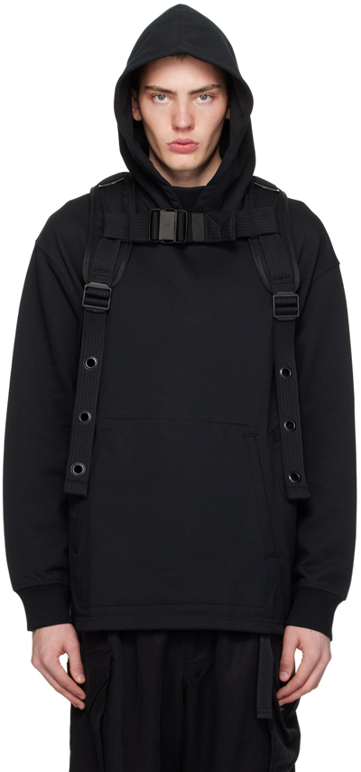 Y-3 Black Pocket Hoodie