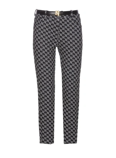 Elisabetta Franchi Trousers In Black