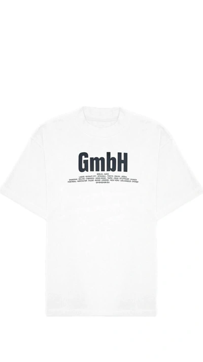Gmbh Birk T-shirt With Logo Print In White