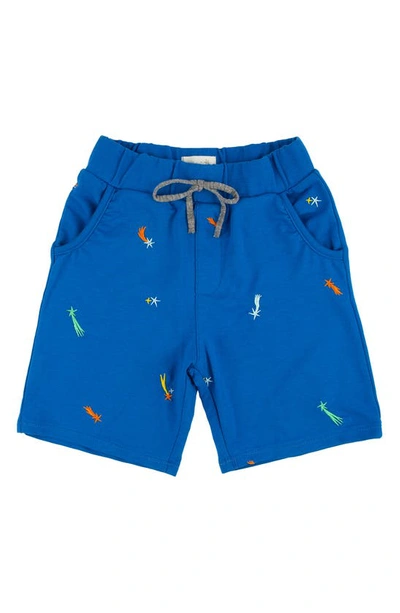 Miki Miette Kids' Rusty Stargazer Embroidered Shorts