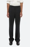 Helmut Lang Men's Wool-blend Relaxed-fit Trousers In Black