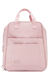 Beis The Expandable Backpack In Atlas Pink