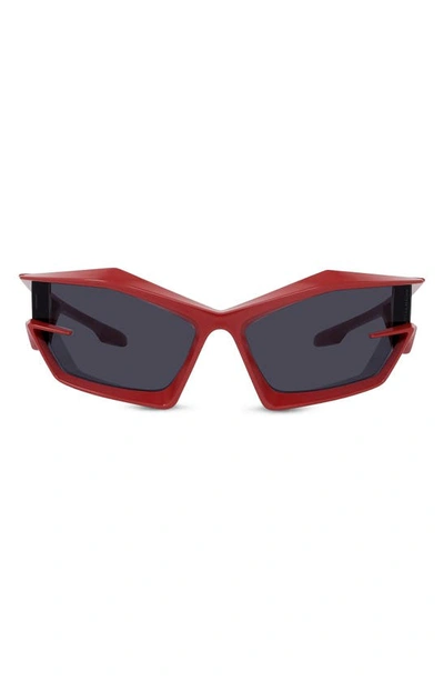 Givenchy Giv Cut - Shiny Red Sunglasses