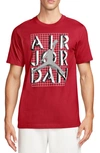 Jordan Air  Graphic T-shirt In Gym Red