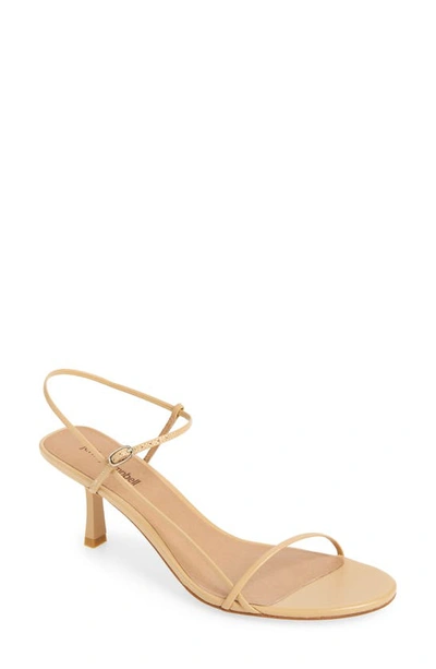 Jeffrey Campbell Gallery Sandal In Natural
