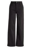 Frame Le Slim Palazzo In Black