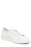 Santoni Double Buckle Low-top Sneakers In White