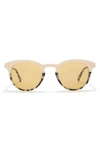 TED BAKER 55MM ROUND SUNGLASSES