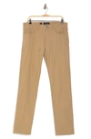 Lucky Brand Cotton Stretch Canvas Pants In Khaki