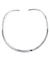 Bling Jewelry Sterling Silver Slider Choker Necklace In Silver