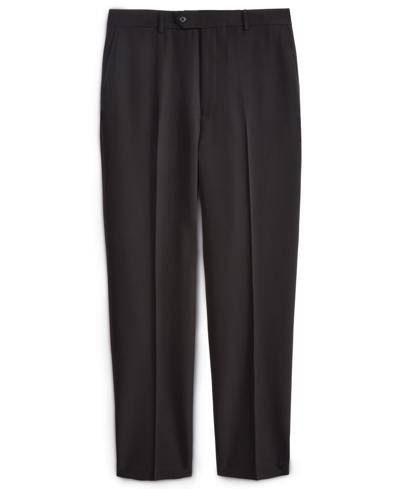 Nautica Men's Big & Tall Modern-fit Performance Stretch Dress Pants In Black