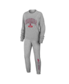 WEAR BY ERIN ANDREWS WOMEN'S WEAR BY ERIN ANDREWS GRAY ST. LOUIS CARDINALS KNITTED LOUNGE SET