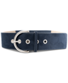 STYLE & CO WOMEN'S FAUX-SUEDE STRETCH BELT, CREATED FOR MACY'S