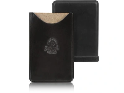 Gucci Wallets Genuine Leather Card Case In Noir