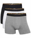 CR7 MEN'S COTTON BLEND TRUNKS, PACK OF 3