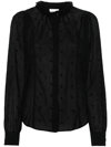 ISABEL MARANT ÉTOILE TERZALI FLORAL-EMBROIDERED BLOUSE