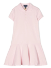 Polo Ralph Lauren Pink Polo Style Dress In Pink & Purple