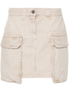 Golden Goose Journey Mini Worker Skirt In Brown