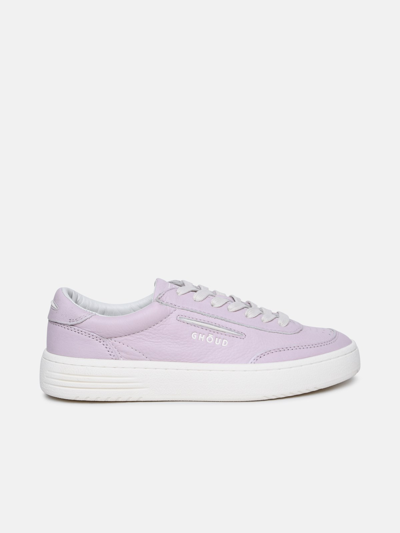 Ghoud 'lido' Pink Leather Sneakers