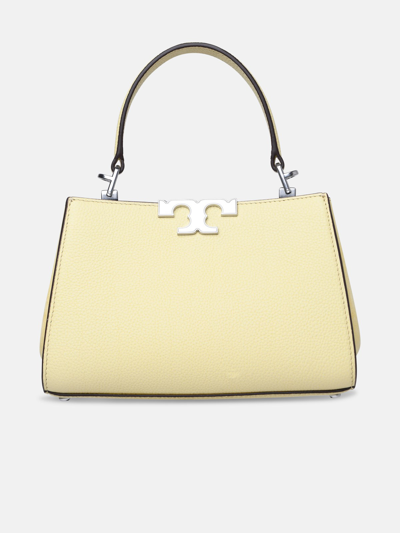 Tory Burch Lemon Leather Eleanor' Mini Bag In Yellow