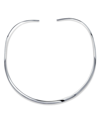Bling Jewelry Sterling Silver Slider Choker Necklace In Silver