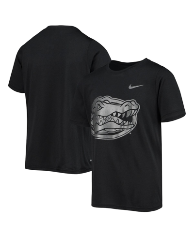 Nike Kids' Big Boys And Girls  Florida Gators Blackout Legend Performance T-shirt