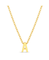 KENSIE GOLD-TONE LETTER INITIAL PENDANT NECKLACE