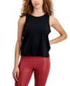ID IDEOLOGY WOMEN'S MESH BLOCKED TANK TOP, CREATED FOR MACY'S