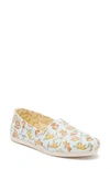 TOMS TOMS BLUE MONKEY BUSINESS ALPARGATA SLIP-ON