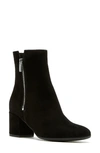 La Canadienne James Suede Bootie In Black Suede