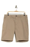 LUCKY BRAND LUCKY BRAND STRETCH COTTON SATEEN CHINO SHORTS