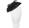 GUCCI DESIGNER WOMEN'S HATS BONNIE - BLACK 50'S FEATHER HAT