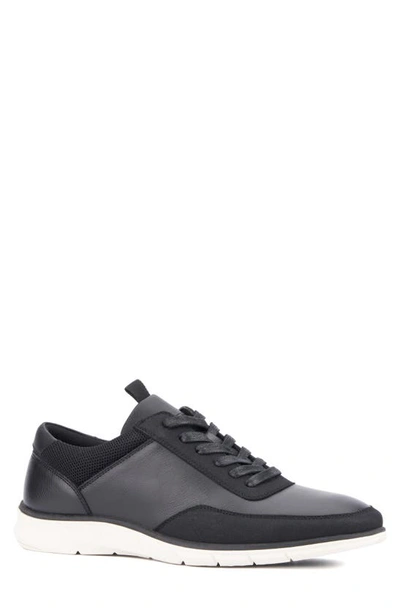 New York And Company Beto Low Top Sneaker In Black