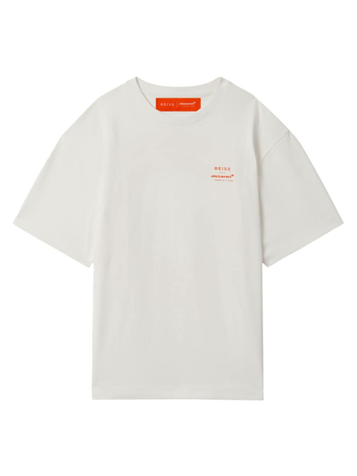 Reiss Men's  X Mclaren F1 Team Traction T-shirt In White